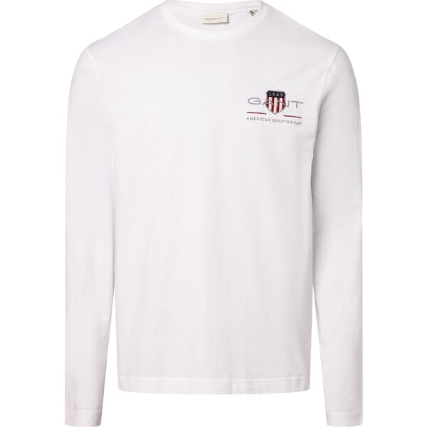 GANT Tričko námornícka modrá / sivá / vínovo červená / biela 57421161