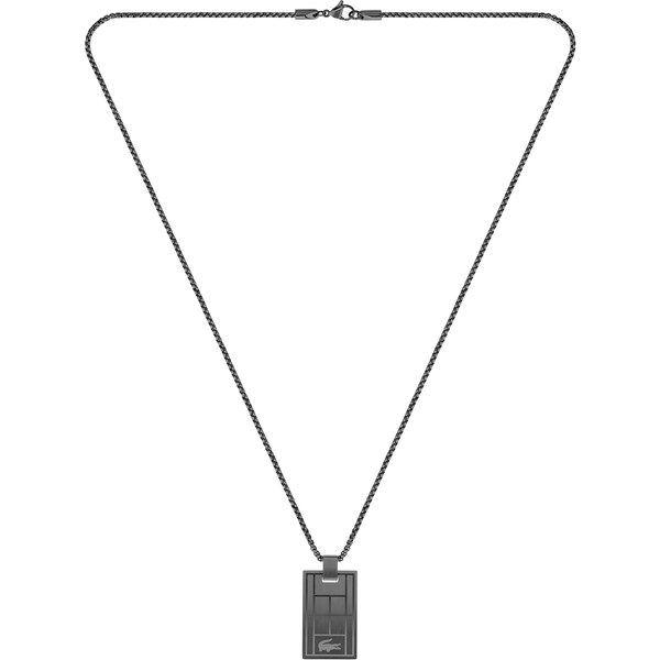 Lacoste Módny pánsky oceľový náhrdelník Tennis Court 2040078 66581225