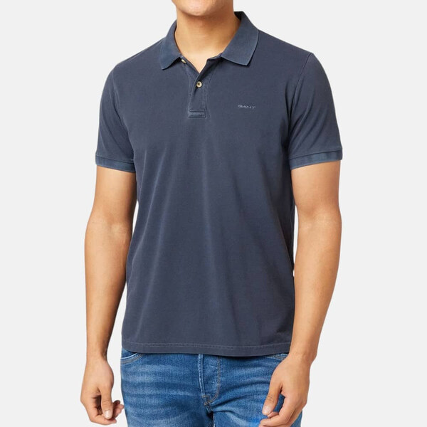Pánské modré polo triko Gant 55781 51013825