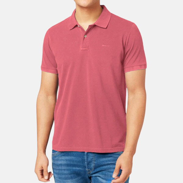 Pánské červené polo triko Gant 55783 51014118