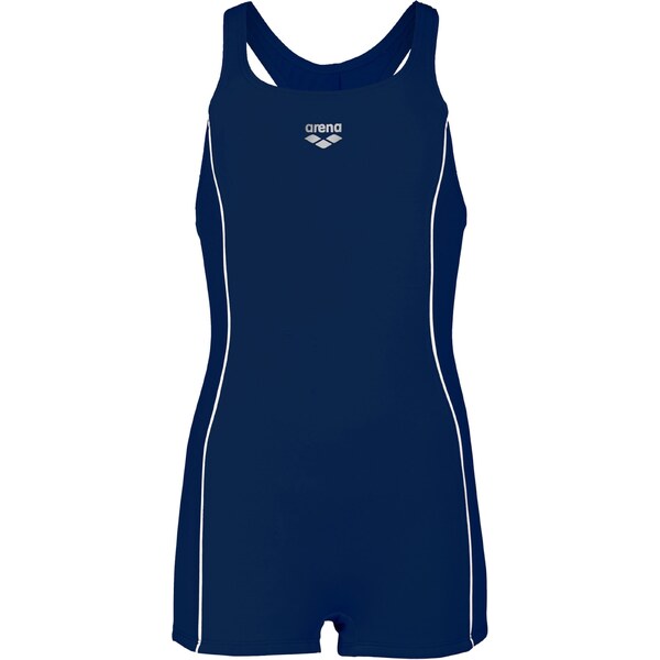 ARENA Jednodielne plavky FINDING JR tmavomodrá / biela 54286237