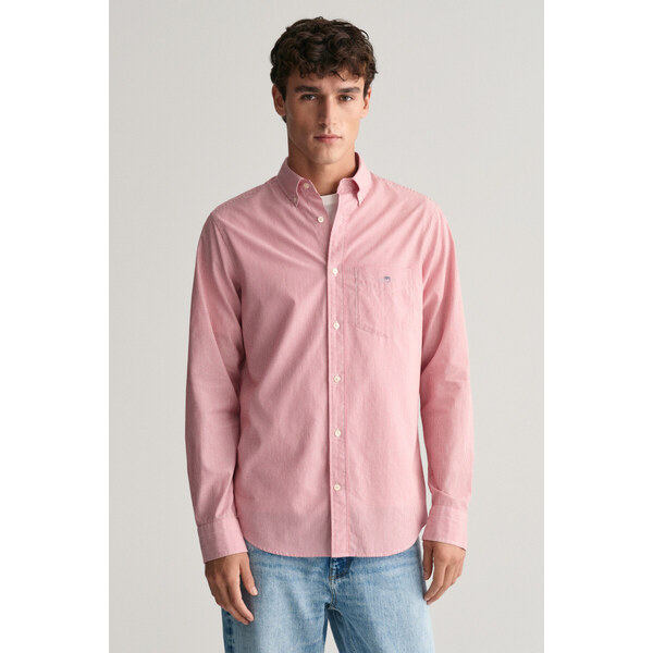 KOŠEĽA GANT REG POPLIN BANKER SHIRT RUBY RED 48836871