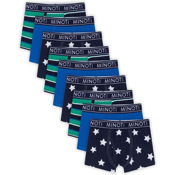 MINOTI Nohavičky modrá / tmavomodrá / zelená / biela 54343213