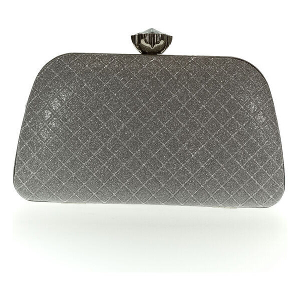 JOHN-C Dámska strieborná spoločenská kabelka CAMILLE 51023562