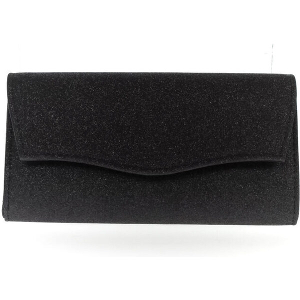 JOHN-C Dámska čierna listová spoločenská kabelka EMILY 51023551