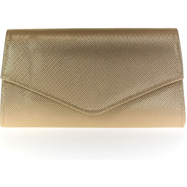 JOHN-C Dámska zlatá listová spoločenská kabelka ABBIE 51023553