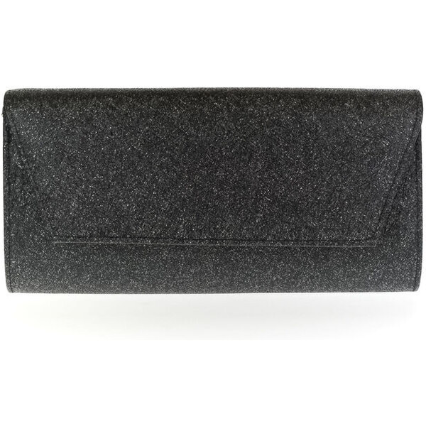 JOHN-C Dámska čierna listová spoločenská kabelka LUCY 51023558