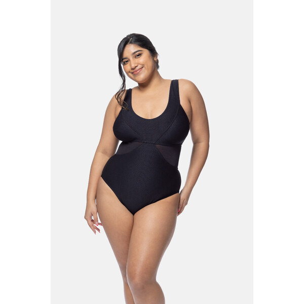 Dorina Jednodielne zoštíhľujúce plavky Farba: Čierna, Veľkosť: M 51026848