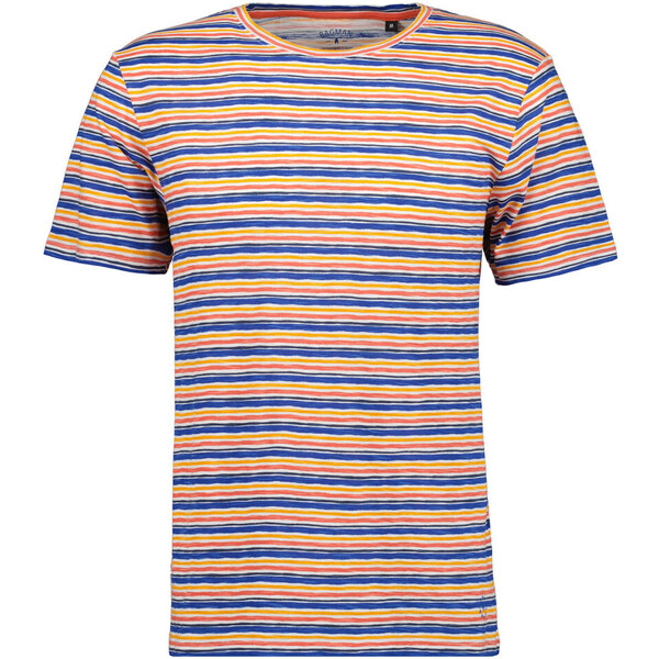 Pánske oranžovo-modré tričko RAGMAN 51029703
