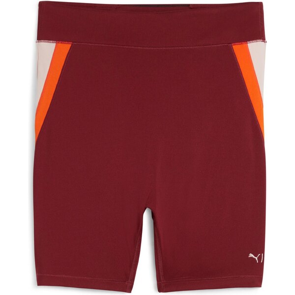PUMA Športové nohavice PUMA x LEMLEM oranžová / burgundská / biela 54307176