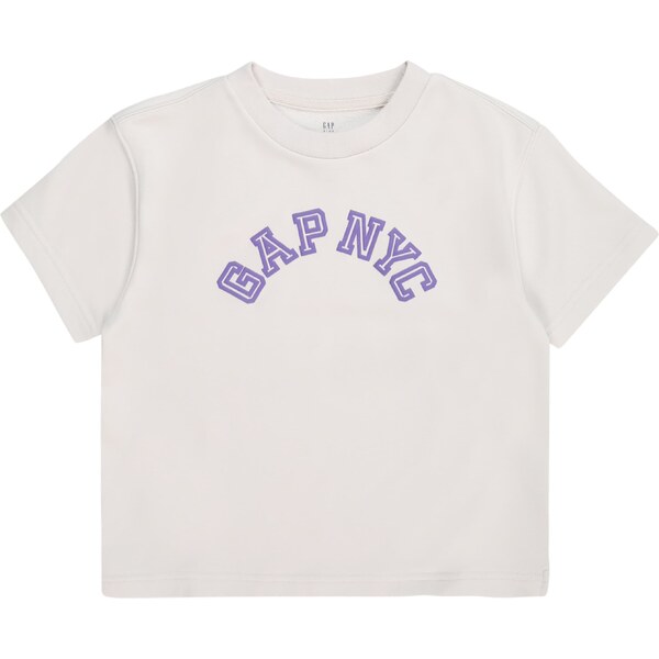 GAP Tričko černicová / prírodná biela 54343545