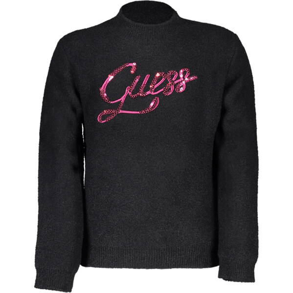 GUESS JEANS Čierny dievčenský sveter Guess 64704758