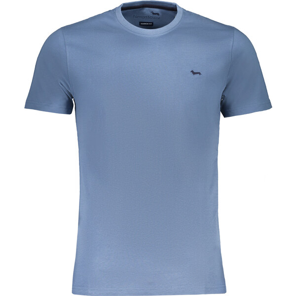 HARMONT & BLAINE Pánske tričko s krátkym rukávom modré 64704357