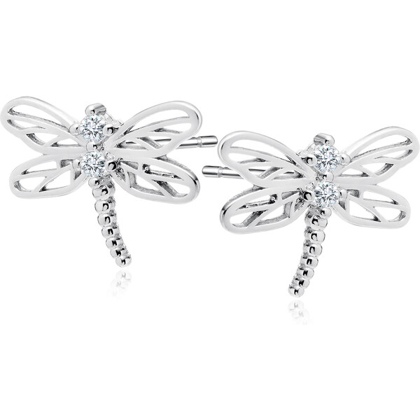 Olivie Strieborné náušnice VÁŽKA 9052 56728177