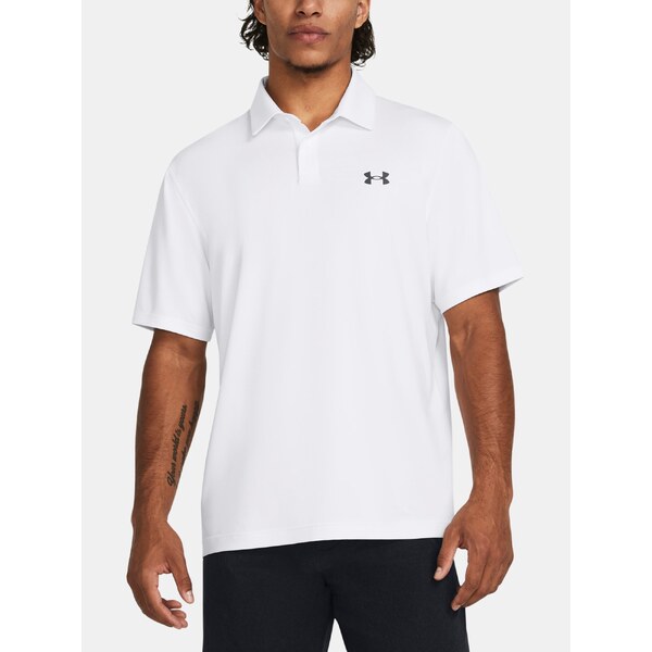 |Biele pánske polo tričko Under Armour UA T2G Polo 67032668