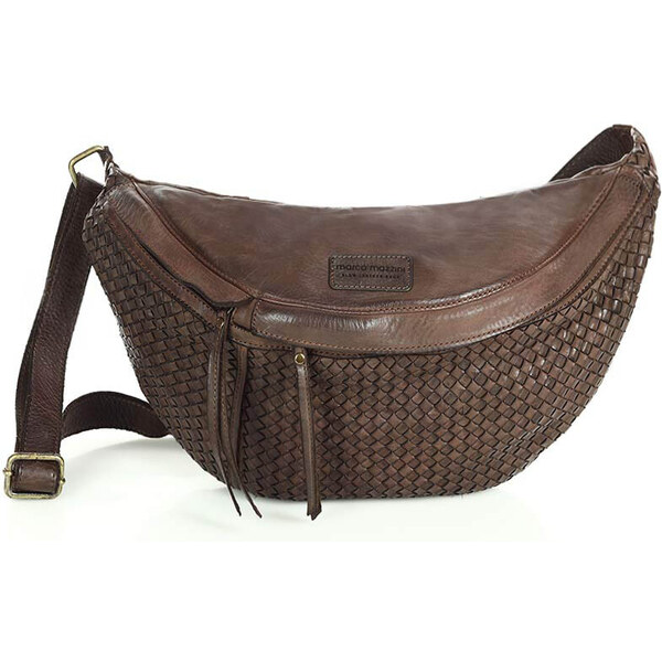 Marco Mazzini handmade MARCO MAZZINI Kožená crossbody kabelka | 51059723