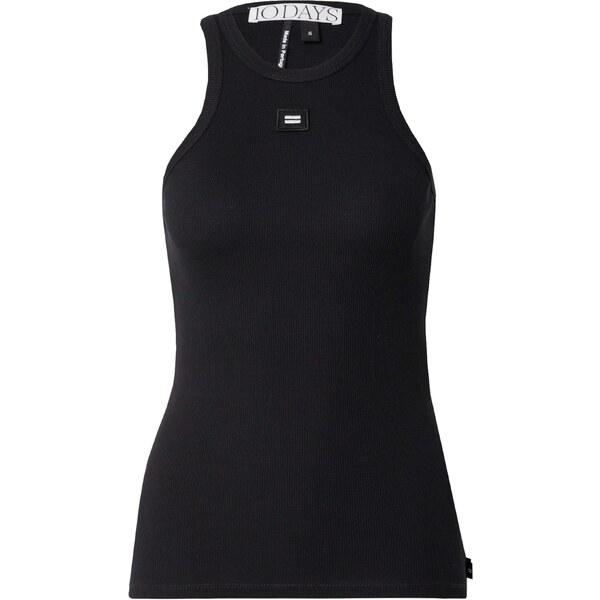 10Days Top čierna / šedobiela 54344421