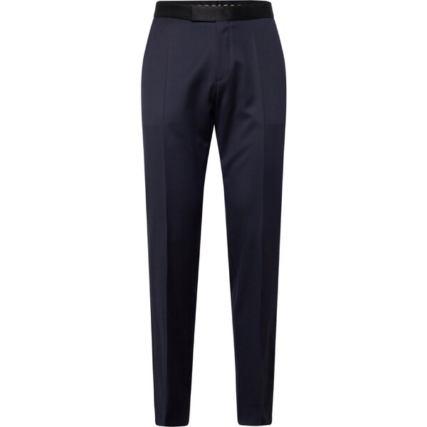 BOSS Nohavice s pukmi H-Genius tmavomodrá 56865569