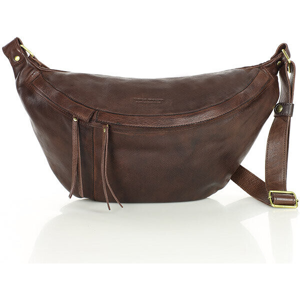 Marco Mazzini handmade MARCO MAZZINI Veľká kožená kabelka cez rameno s 51071734