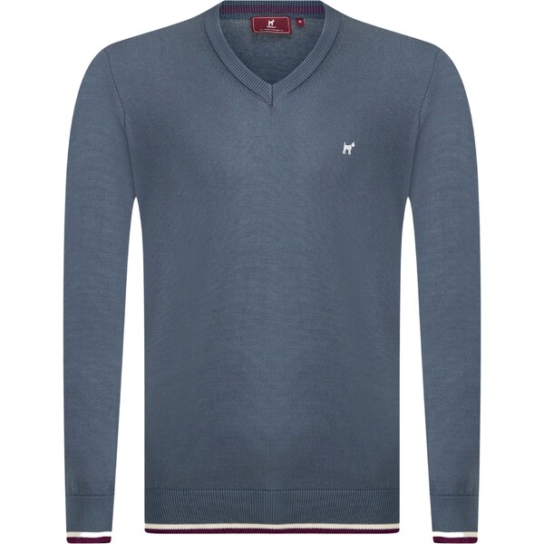 Williot Sveter modrá / červená / biela 54339159