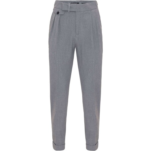 Antioch Plisované nohavice sivá 54340086