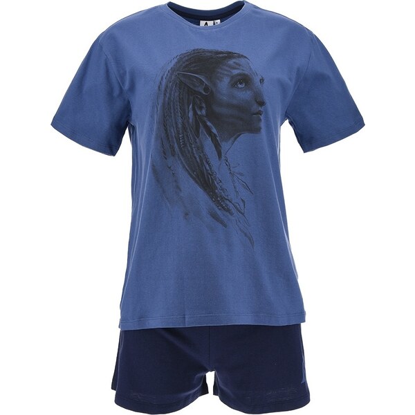 Tmavomodré krátke pyžamo Avatar 52672000