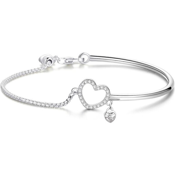 Dámsky strieborný náramok DULCE 32468373