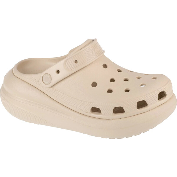 Béžové nazuváky na platforme Crocs Classic Crush Clog 207521-2Y2 62841633