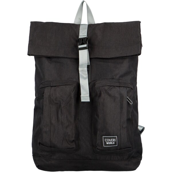 Coveri World Batoh čierny - Coveri Brandon čierna 51169081