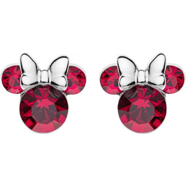 Disney Trblietavé strieborné náušnice kôstky Minnie Mouse ES00028SJUYL 66583655