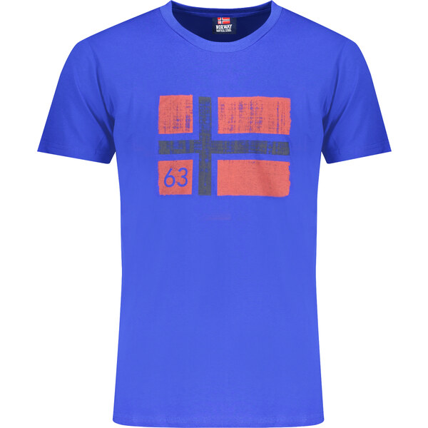 NORWAY 1963 Modré pánske tričko s krátkym rukávom 64702842