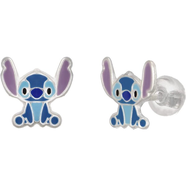 Disney Strieborné kôstkové náušnice Stitch Lilo & Stitch ES00089SL.CS 66579621