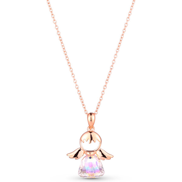 Olivie Strieborný náhrdelník KRIŠŤIALOVÝ ANJEL ROSE 5581 29833289