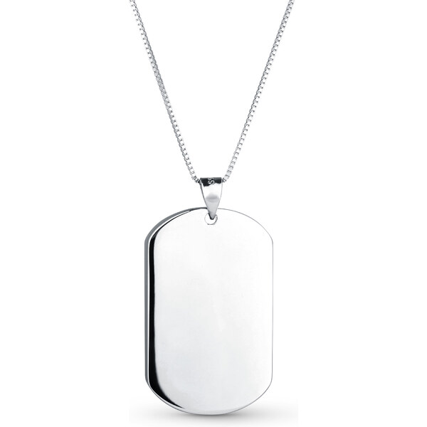 Olivie Strieborný náhrdelník PSIA ZNÁMKA 7256 37665740