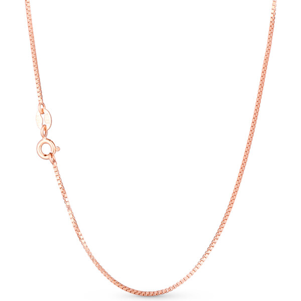 Olivie Ružová 40cm BOX strieborná retiazka 4620 20961038