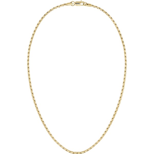 Hugo Boss Minimalistická pánska pozlátená retiazka z ocele Evan 66593378