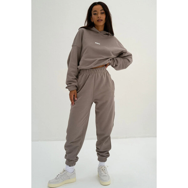 Mosquito Dámske tepláky Icon Simply Taupe mocca, Farba mocca 51184859