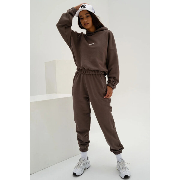 Mosquito Dámske tepláky Icon Savannah Tan hnedé, Farba hnedá 51184861