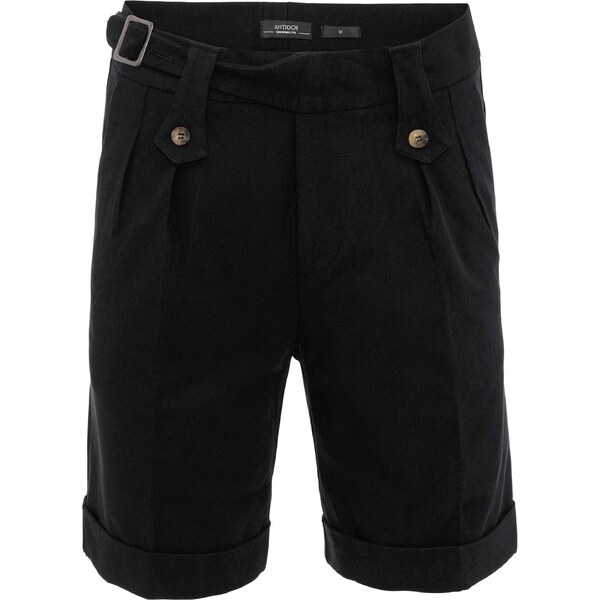 Antioch Plisované nohavice čierna 54340014