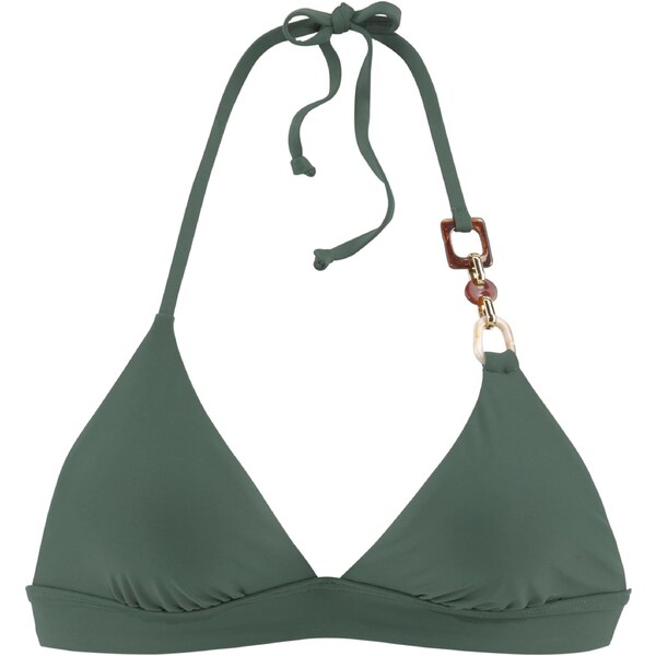 LASCANA Bikinový top Yves tmavozelená 54348669