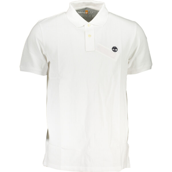 Biele pánske polo tričko Timberland 64705138