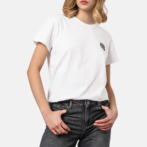 Dámské bílé triko Karl Lagerfeld 55796 51220748