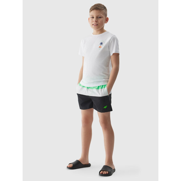 Boys 4F Boardshorts Beach Shorts - Green 51221574