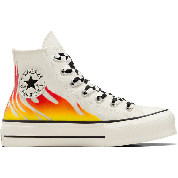 Converse Chuck Taylor All Star Lift Platform Flames - Dámske - Tenisky 66358334