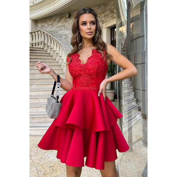 Glara Šaty s volánom 51223704