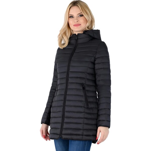 (veľ. 50 a 52) Prechodná bunda s odnímateľnou kapucňou čierna 62789540