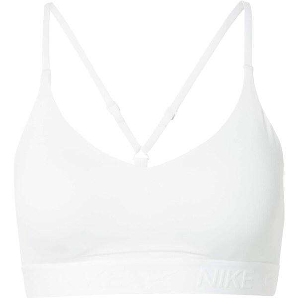 NIKE Športová podprsenka Indy biela 52852181