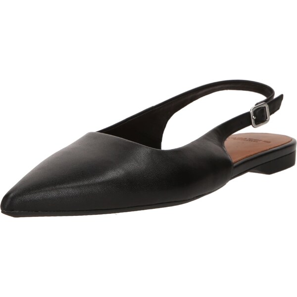 VAGABOND SHOEMAKERS Baleríny s ramienkom HERMINE čierna 62023911