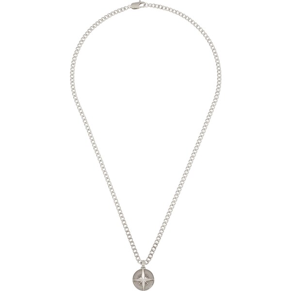 BOSS Retiazka NORTH strieborná 54350286