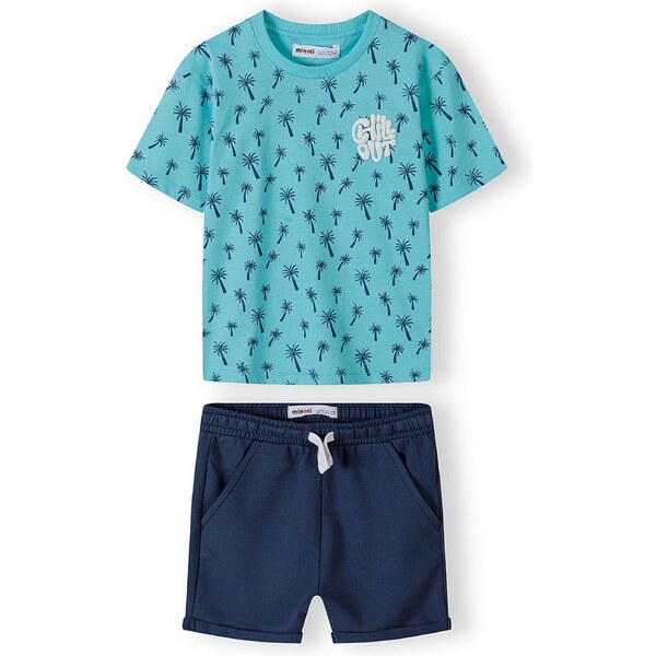 MINOTI Set tyrkysová / tmavomodrá / biela 54343117